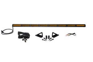 Jeep Gladiator LED Light Bar Kit - Hood - Diode Dynamics - SS50 Stage Series - Amber - `18-`21
